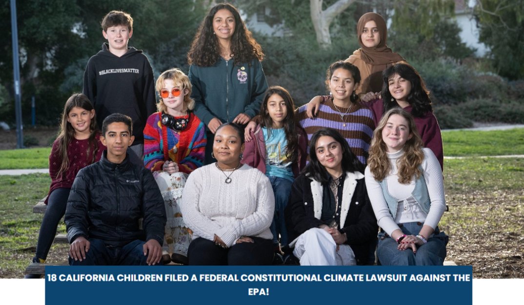 ‘Earth Needs Our Help’: California Kids Sue EPA Over Climate Pollution