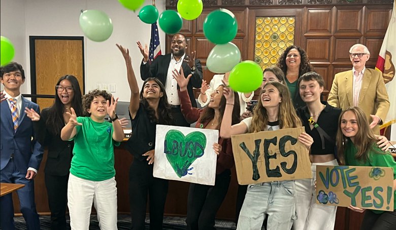 Student-Led Green Energy Plan Passes in Long Beach!