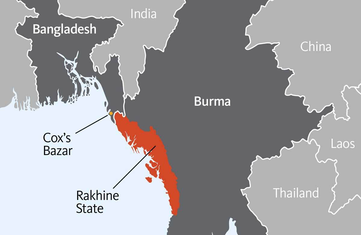 Rohinya Map