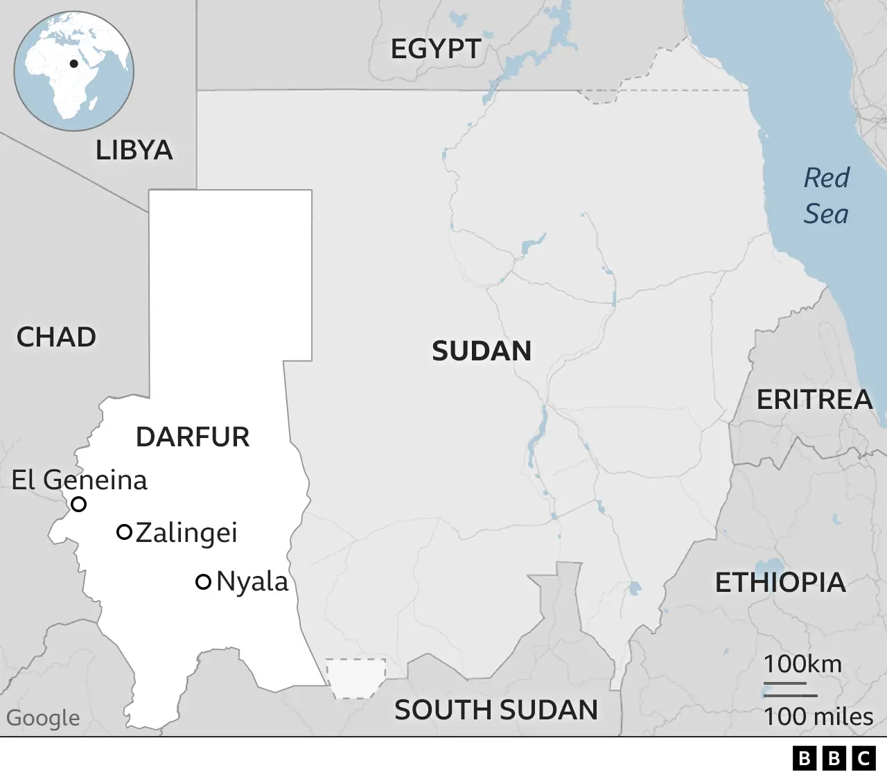 Sudan Map